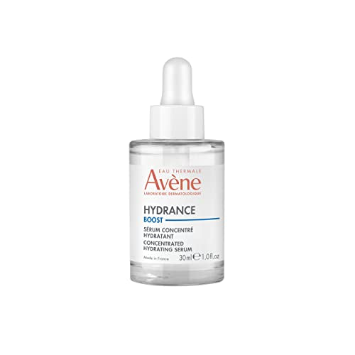 Eau Thermale Avène Hydrance Boost Concentrated Hydrating Serum, 48 Hour Hydration, Hyaluronic Acid, 1.0 fl.oz.