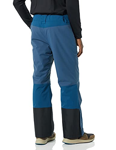 Amazon Essentials Men's Waterproof Insulated Ski Pant, Teal Blue Plaid, Medium