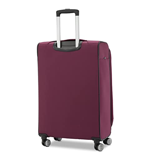 Samsonite Ascella 3.0 Softside Expandable Luggage with Spinners | Light Plum | 2PC SET (Carry-on/Medium)