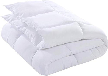 Utopia Bedding Comforter Duvet Insert - Quilted Comforter with Corner Tabs - Box Stitched Down Alternative Comforter (California King, White)