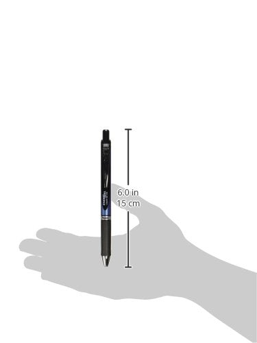 Pentel Gel Ink Pen, Retractable Gel Pen, 0.5mm, Needle Tip, Black Ink, 1 Pen (BLN75BPA)