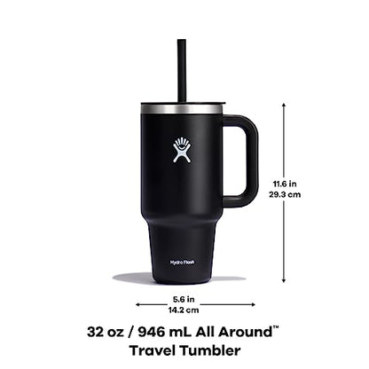 Hydro Flask All Around Travel Tumbler with Handle 32 Oz Trillium