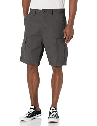 Levi's Men's Carrier Cargo Shorts (Also Available in Big & Tall), Graphite Ripstop, 36