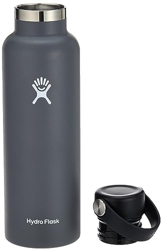 Hydro Flask 24 oz Standard Mouth Water Bottle with Flex Cap or Flex Straw