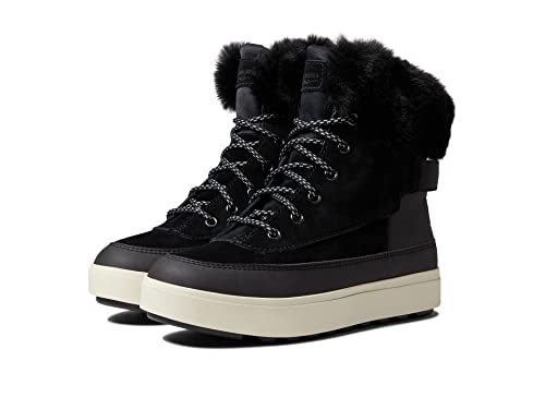 Koolaburra by UGG Women's Ryanna Snow Boot, Black, 8