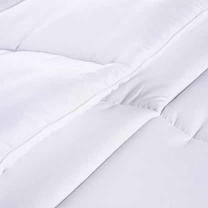 Utopia Bedding Comforter Duvet Insert - Quilted Comforter with Corner Tabs - Box Stitched Down Alternative Comforter (California King, White)