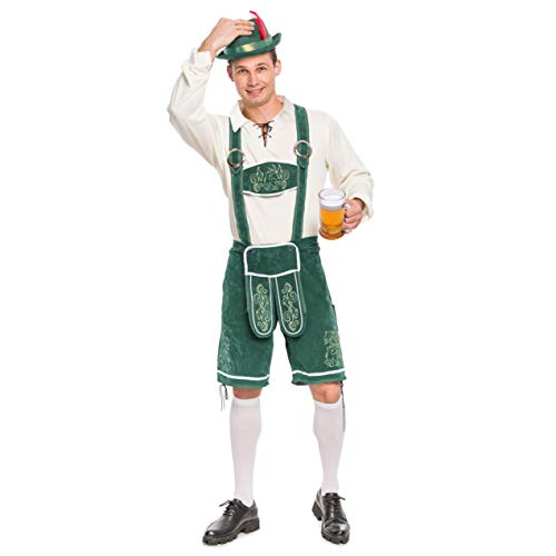 Spooktacular Creations Adult Men Green Oktoberfest Costume (Large)