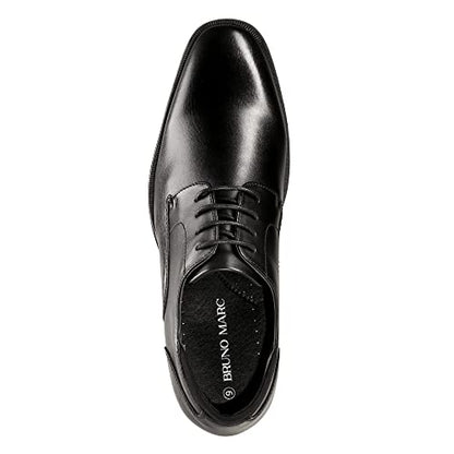 Bruno Marc Men's Dress Oxfords Business Derby Shoes,Black,Size 12,SBOX221M