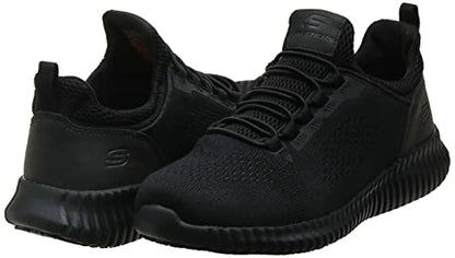 Skechers Men's Cessnock Food Service Shoe, Black, 10.5