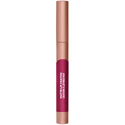 L'Oreal Paris Infallible Matte Lip Crayon, No Blossom Fig Deal (Packaging May Vary)