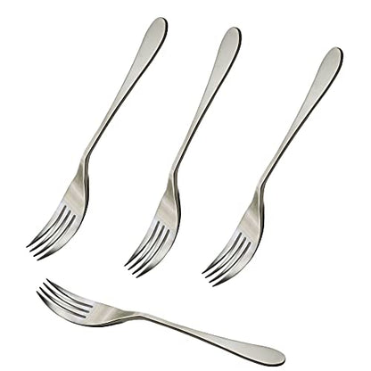 Knork Lite stainless steel, 4 Piece Set, Dinner Knork Fork (Open Stock), Matte Brushed Finish