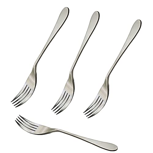 Knork Lite stainless steel, 4 Piece Set, Dinner Knork Fork (Open Stock), Matte Brushed Finish