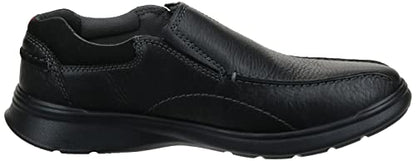 Clarks Men's Cotrell Step Slip-on Loafer,Black Oily,10.5 W US