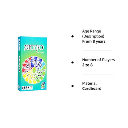 SKYJO by Magilano - The entertaining card game for kids and adults. The ideal game for fun, entertaining and exciting hours of play with friends and family.