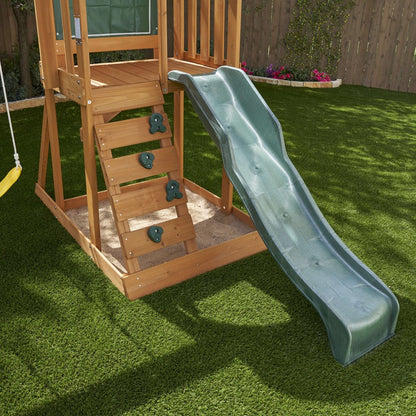 Kidkraft Ainsley Fort Wooden Outdoor Playset/ Swing Set