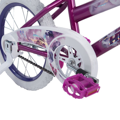 Huffy 16 in. Sea Star Kids Bike for Girls Ages 4 and up, Child, Metallic Purple