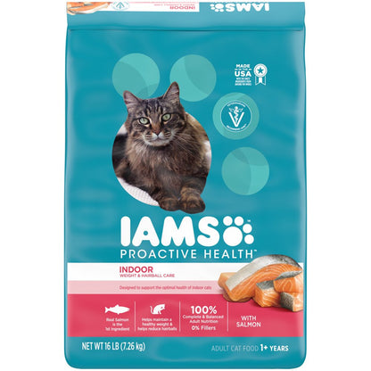 IAMS Proactive Health Salmon Dry Cat Food, 7 lb Bag