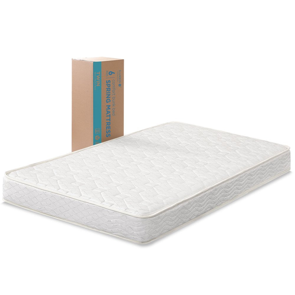 Slumber 1 by Zinus Comfort 6" Innerspring Mattress, Twin