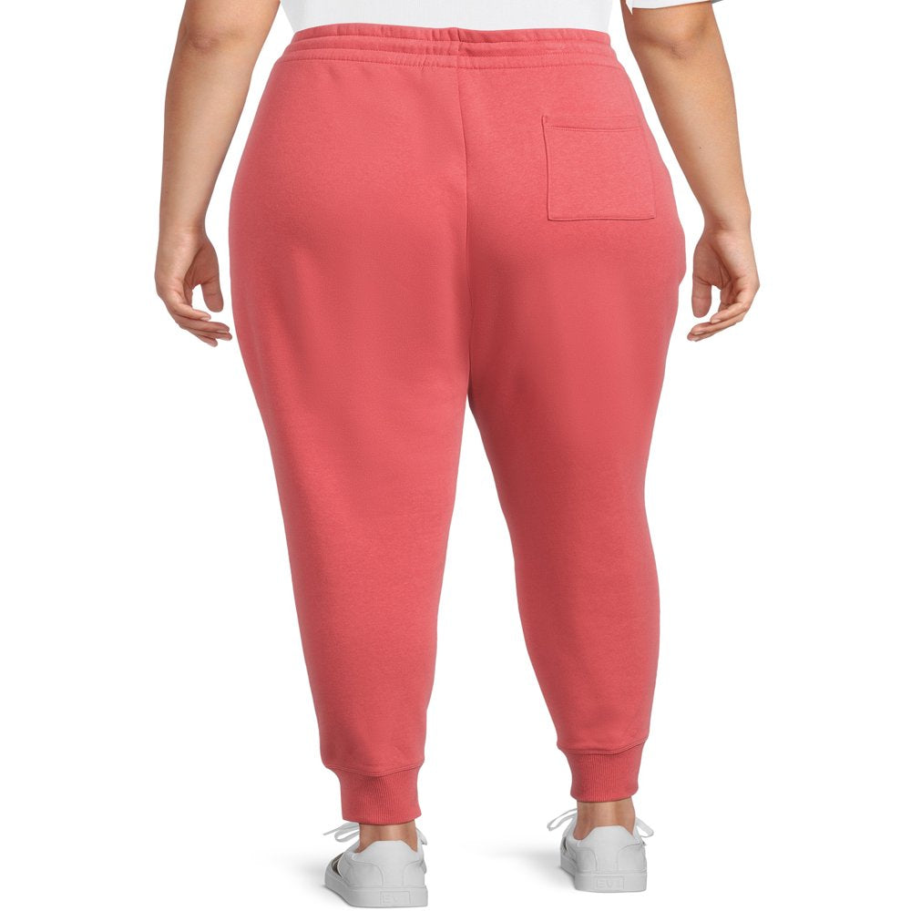 Reebok Women's Plus Size Purpose Joggers with Back Pocket