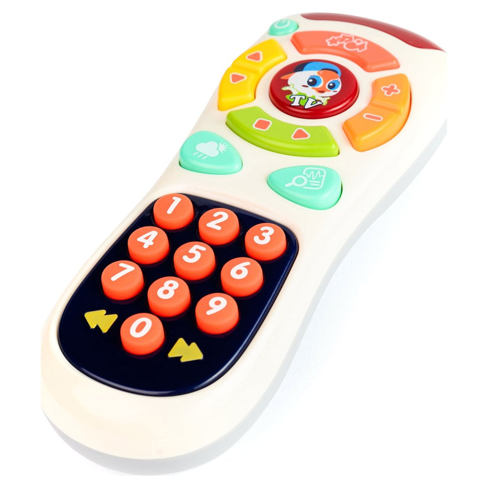 CifToys Baby Remote Control Toy, Musical TV Toy Remote for Babies