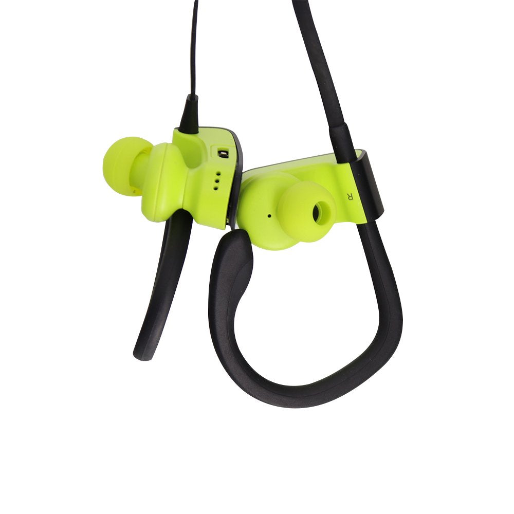 Restored Beats Powerbeats3 Wireless Earphones - Shock Yellow with Cable