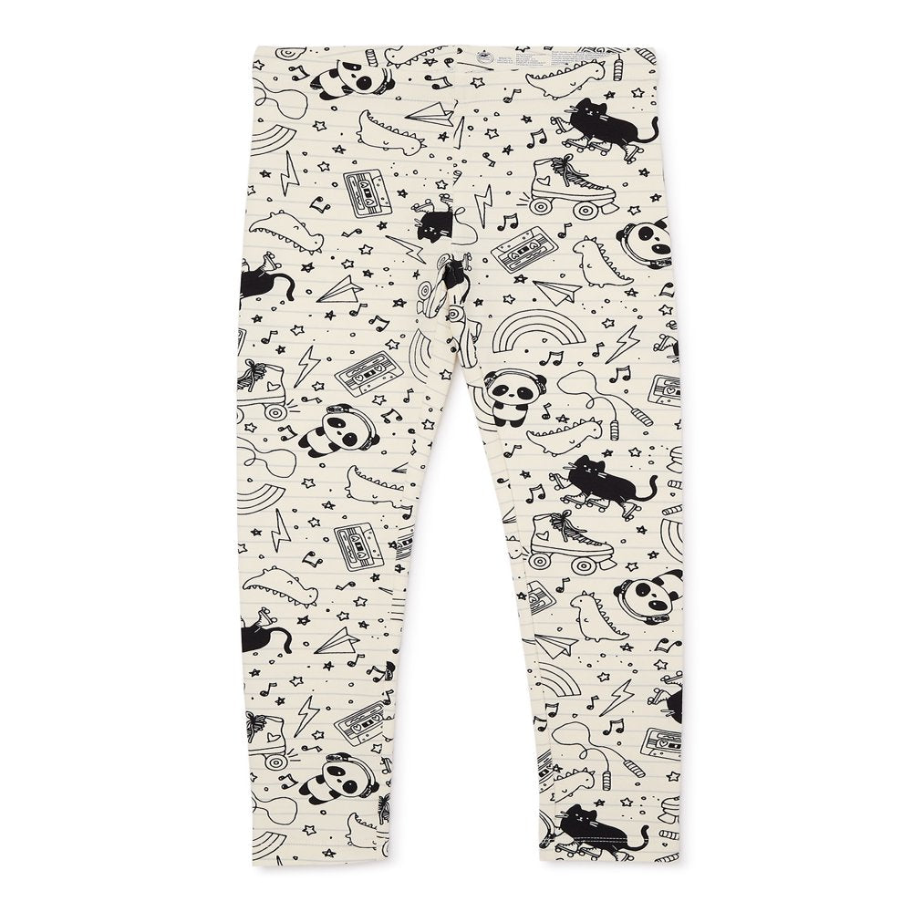 Wonder Nation Girls Kid Tough Leggings, Sizes 4-18 & Plus