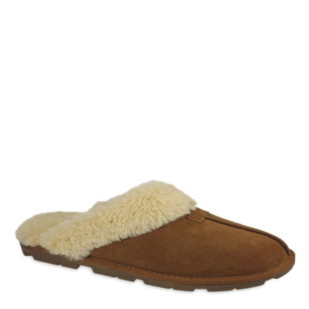  Women's Genuine Suede Clog Slipper