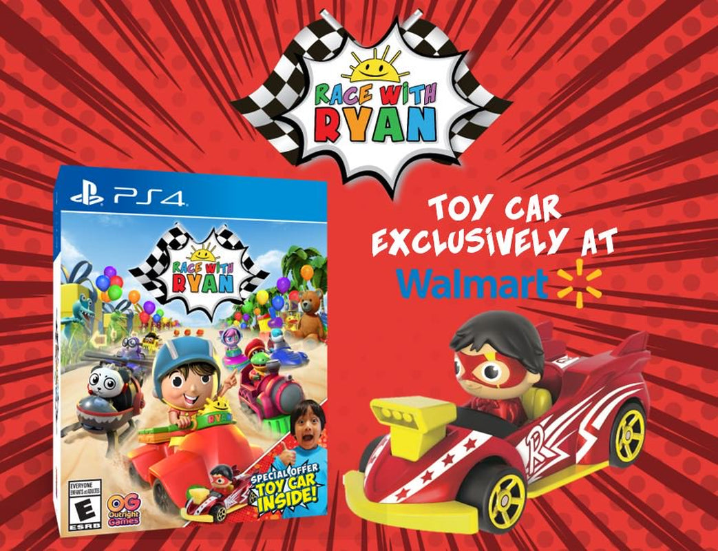 Walmart Exclusive: Race With Ryan, Outright Games, PS4