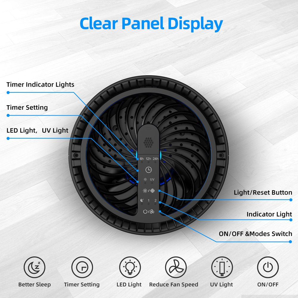 KLOUDIC DH-JH01 Air Purifier - H13 HEPA - 99.9% Removal