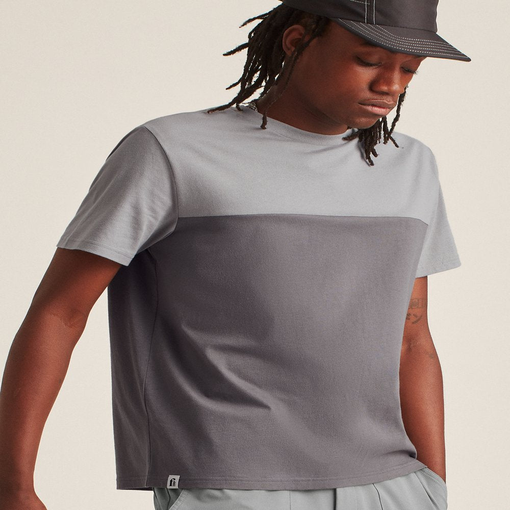  Men's and Big Men'S Short Sleeve Colorblock Tee, up to 3XL