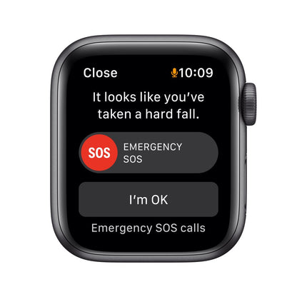 Apple Watch SE (1St Gen) GPS, 40Mm Space Gray Aluminum Case with Midnight Sport Band - Regular