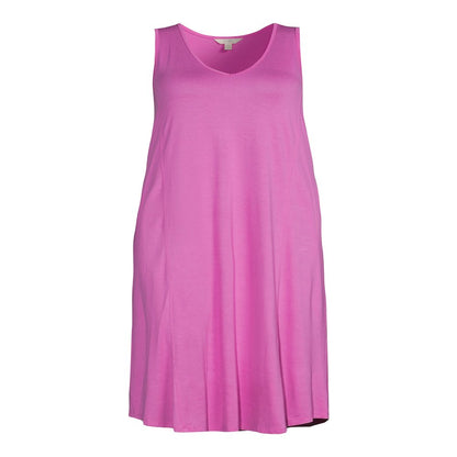  Women'S plus Size Swing Tank Dress