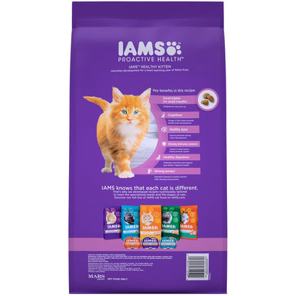 IAMS Proactive Health Chicken Dry Cat Food for Kittens, 7 lb Bag