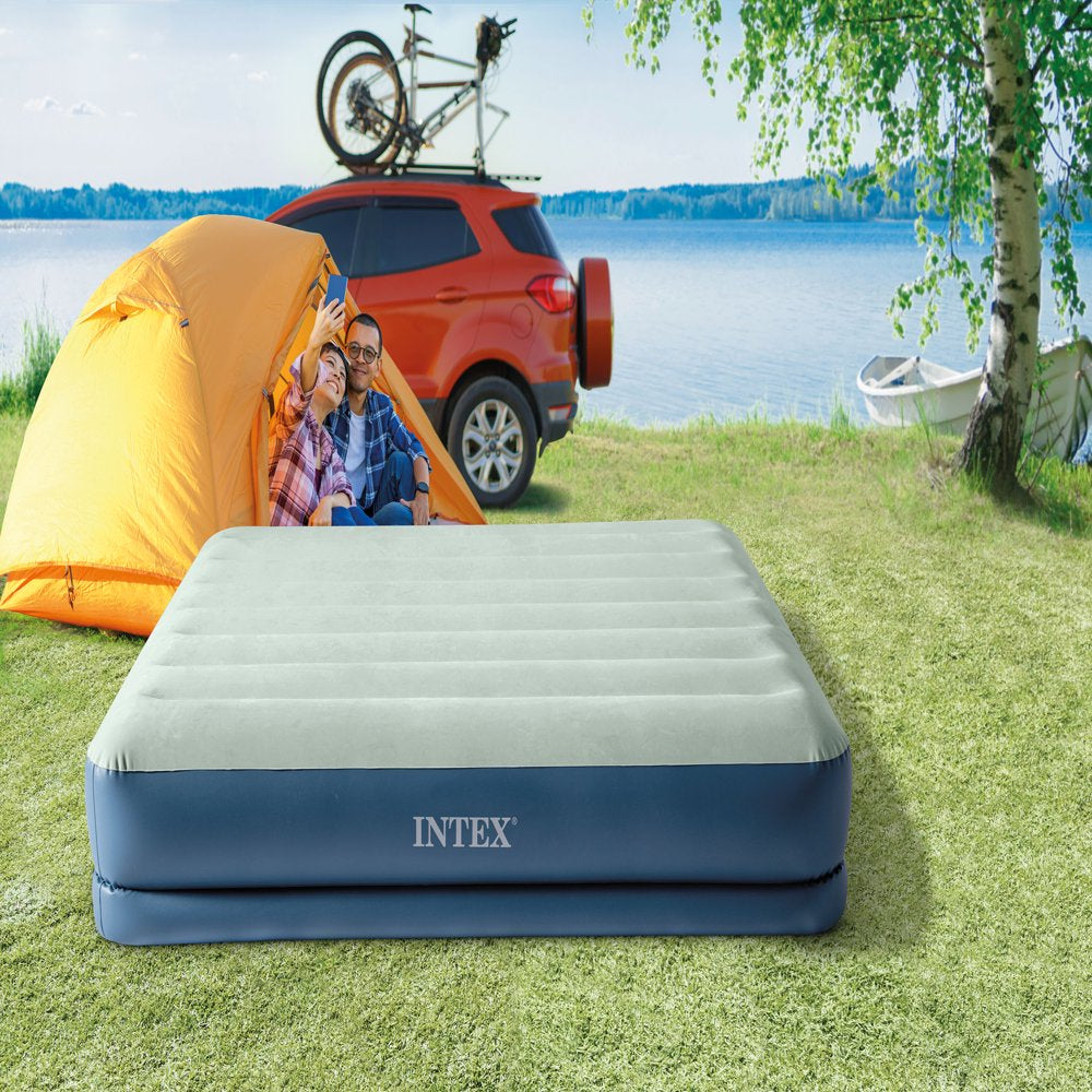 Intex 15" Prestige Airbed with Built-in USB Powered Pump - QUEEN