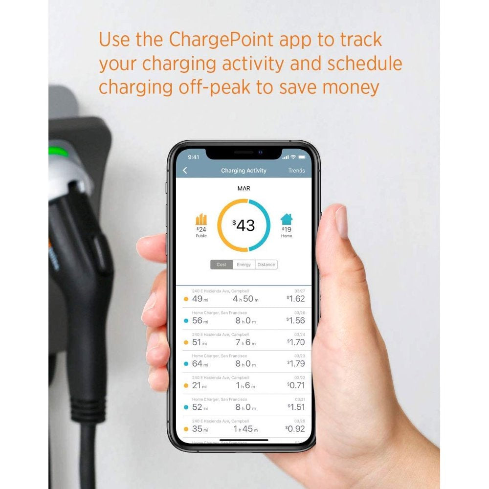 ChargePoint Home Flex Level 2 NEMA 14-50 Plug Electric Vehicle EV Charger