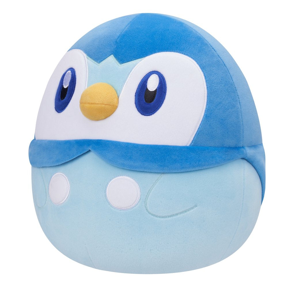 Squishmallows Pokemon 10 inch Piplup Plush - Ultrasoft Childs Stuffed Plush Toy