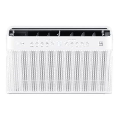 Midea Smart Inverter U-Shaped Window Air Conditioner, 35% Energy Savings, Extreme Quiet, Cools up to 350 Sq. Ft., MAW08V1QWT