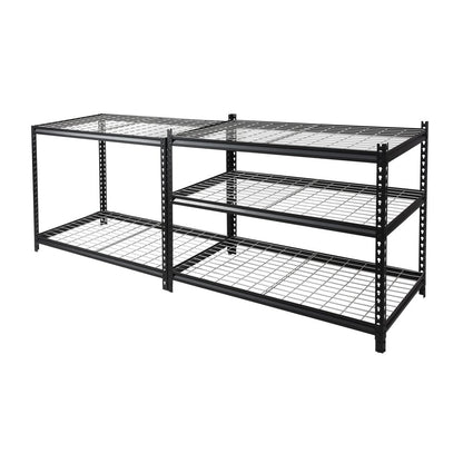 WORKPRO 48" W x 24" D x 72" H 5-Shelf Freestanding Shelves, 4000 Lbs. Capacity