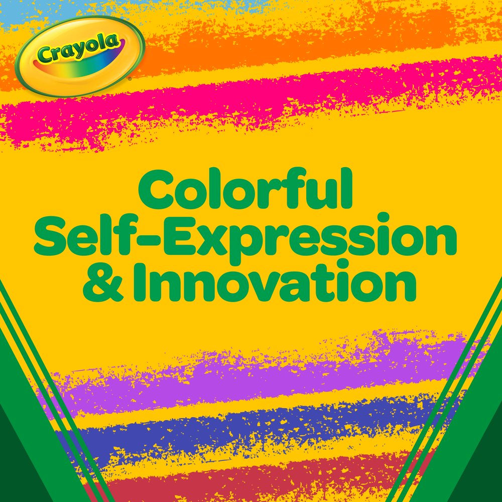 Crayola Art with Edge Optical Illusions Coloring Book, 40 Pages, Child