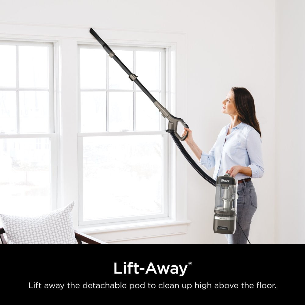 Shark® Rotator® Lift-Away® Upright Vacuum with DuoClean® PowerFins® and Self-Cleaning Brushroll, LA500WM