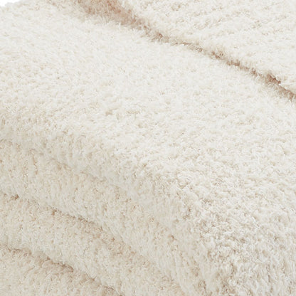 Better Homes & Gardens Cozy Knit Throw, 50"X72", Cream