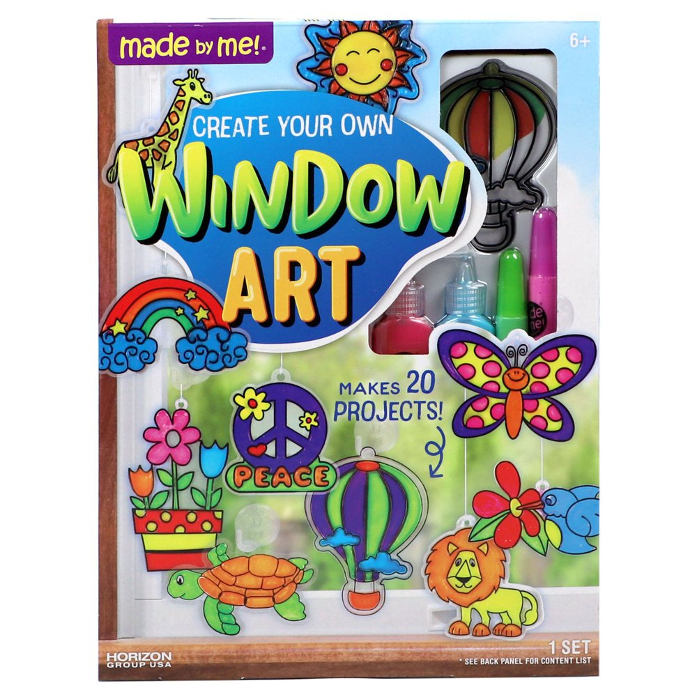  Create Your Own Window Art, Art & Craft Kits, Child, Ages 6+