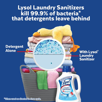 Lysol Laundry Sanitizer, Crisp Linen, 90 Oz, Tested & Proven to Kill COVID-19 Virus, Packaging May Vary​