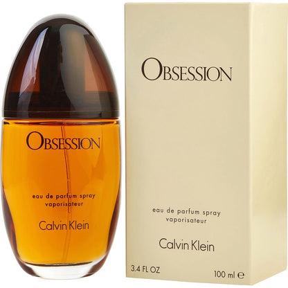 Calvin Klein Obsession Eau De Parfum Spray, Perfume for Women, 3.3oz