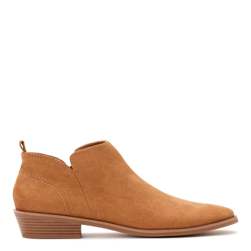  Women's Faux Suede Ankle Boots, Wide Width Available