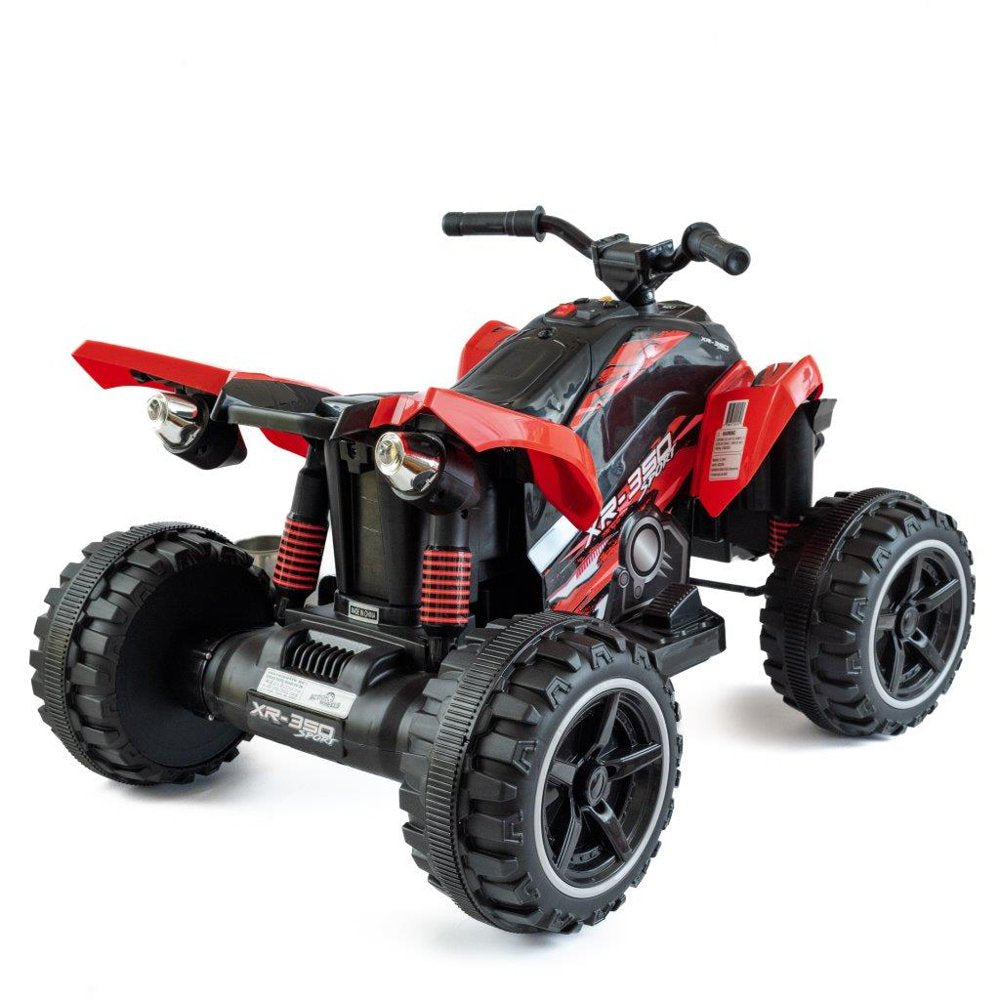 12V XR-350 ATV Powered Ride-on by Action Wheels, Red, for Children, Unisex, Ages 2-4 Years Old