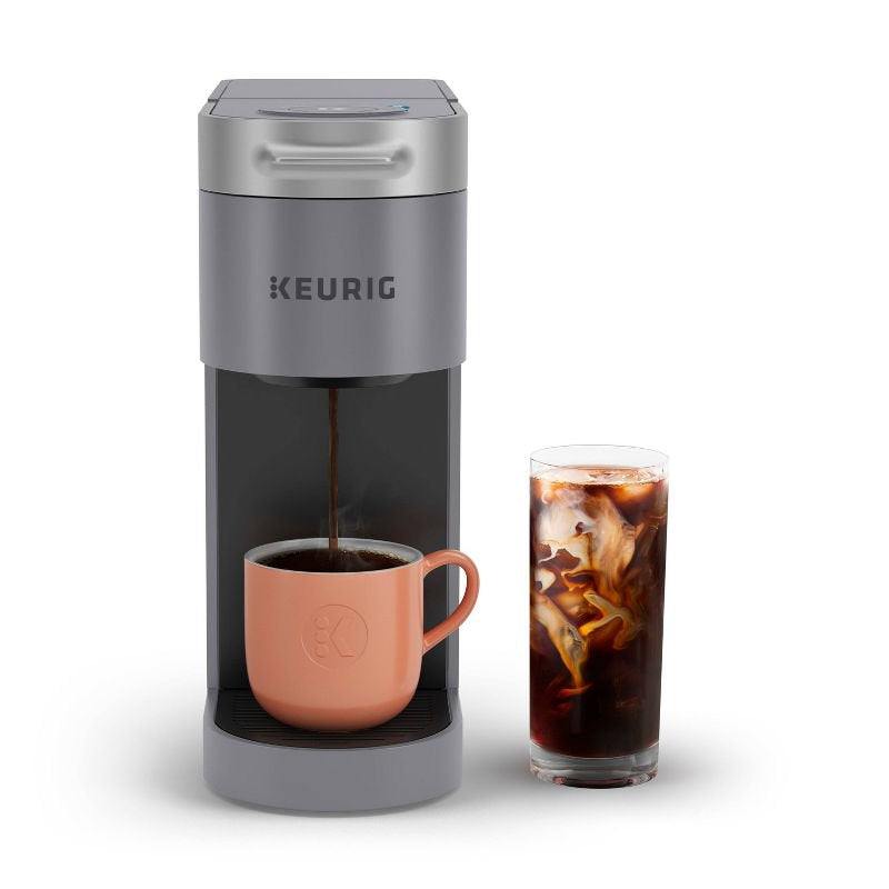 Keurig K-Slim + ICED Single-Serve Coffee Maker, Gray