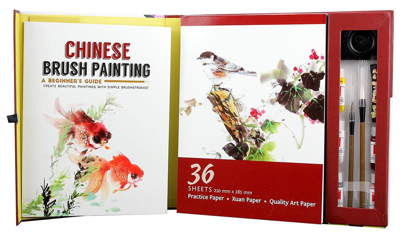 Adult Art Craft & Hobby Kits Masterclass Chinese Brush Painting