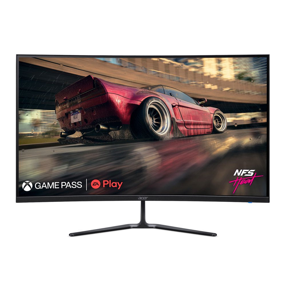 Acer Nitro 31.5" 1500R Curved Full HD (1920 x 1080) Gaming Monitor, Black, ED320QR S3biipx