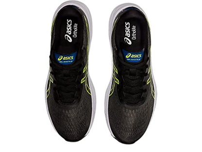 ASICS Men's Gel-Excite 9 Running Shoes, 10, Black/Hazard Green